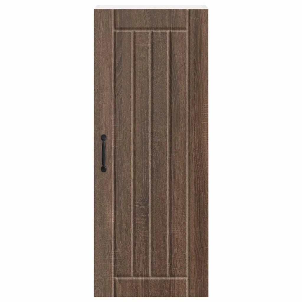 Armadietto a muro LUCCA Rovere Marrone 40 x 31 x 100 cm