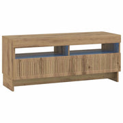 Mobile TV LED Rovere Artigianale Legno ingegnerizzato 896114