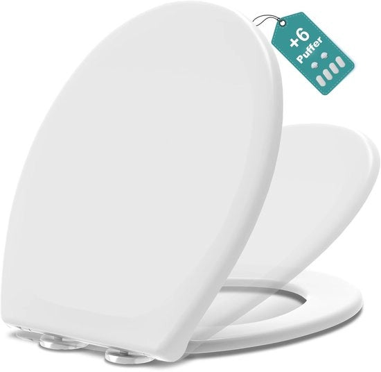 Dekletoilet con chiusura morbida, sedile WC ovoidale, sedile WC con chiusura morbida, dekletoilet con chiusura morbida, dekletoilet per sedile WC ovoidale, sedile WC per famiglie, installazione del sedile WC facile
