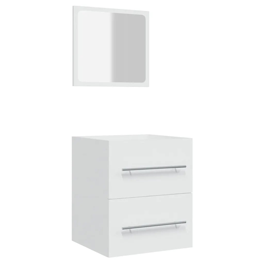 Mobile da Bagno con Specchio Bianco 41x38,5x48 cm  cod mxl 18039