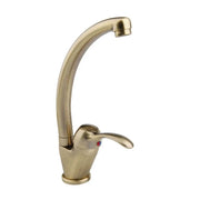 Miscelatore lavello bocca alta finitura ottone antico - serie Oxford