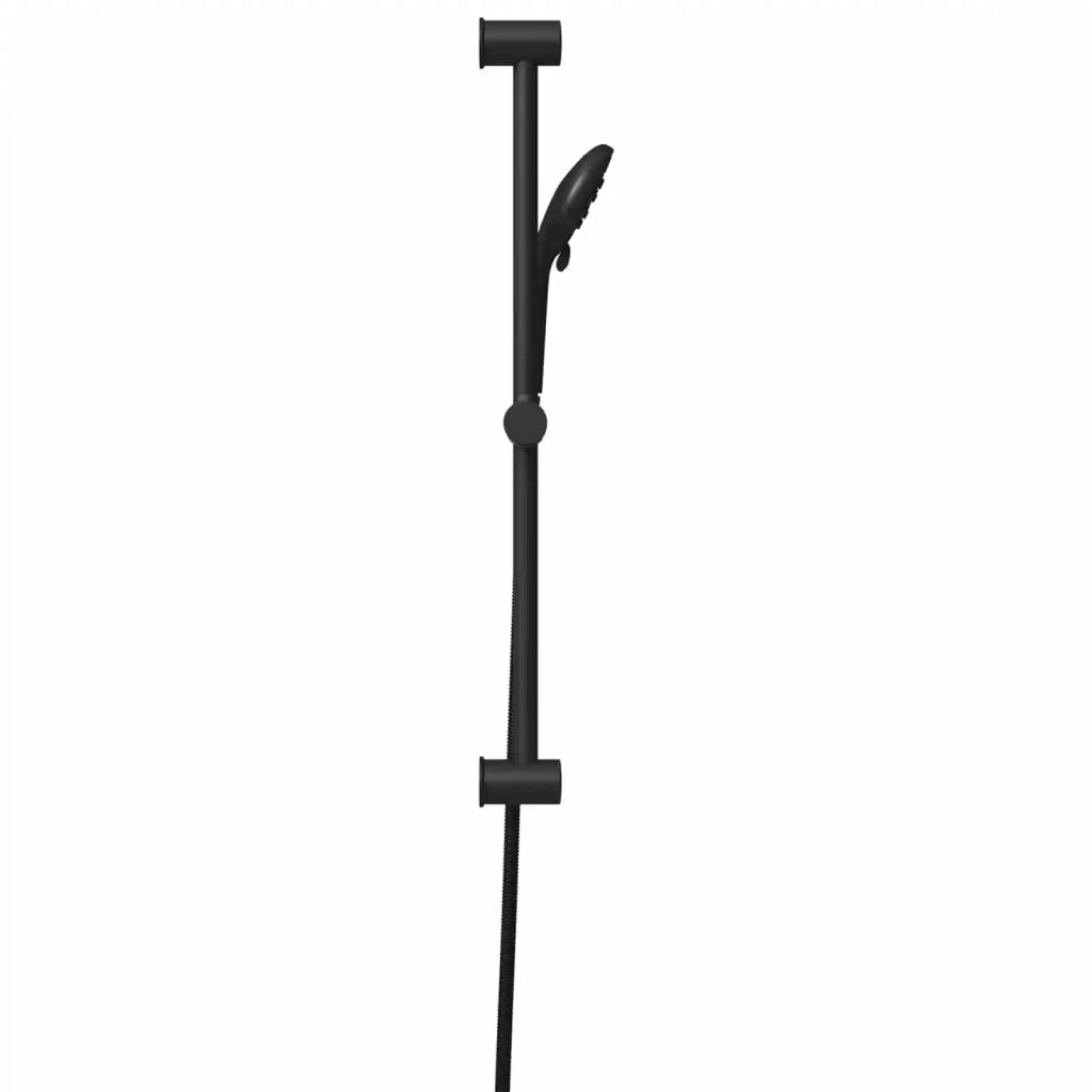 Set di Sistema Doccia Nero 71 cm Acciaio Inox 42038969