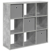Credenza | Madia | Buffet da pranzo | Armadio da pranzo con cassetto Grigio cemento 88,5 x 29 x 84,5 cm