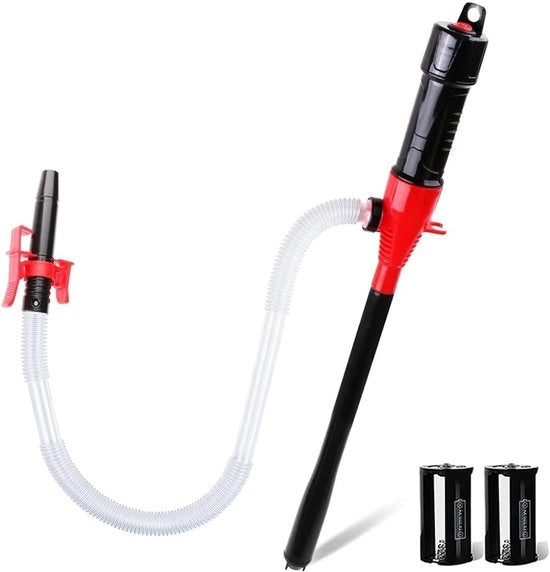 Pompa elettrica portatile a batterie, pompaggio multifunzionale per trasferimento di benzina, diesel, carburante e acqua