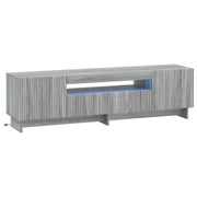 Mobile TV LED Sonoma grigio Legno ingegnerizzato 896031