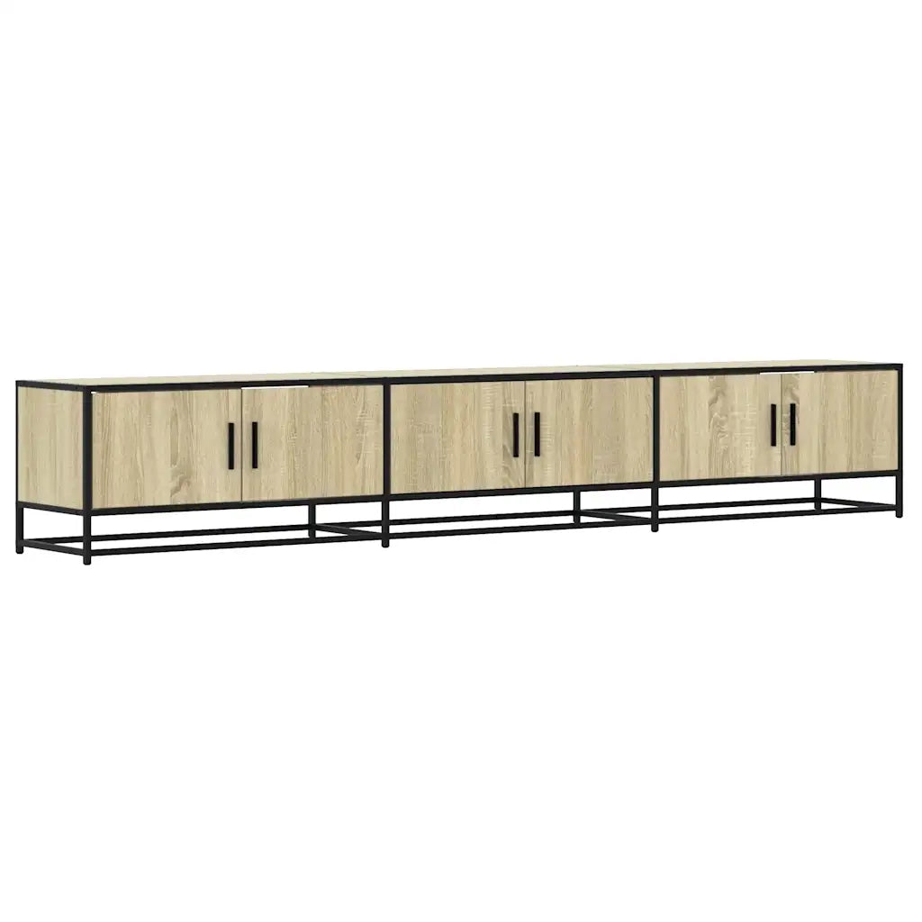 Mobile per TV Rovere Sonoma 240x35x41 cm in Truciolato 3300796