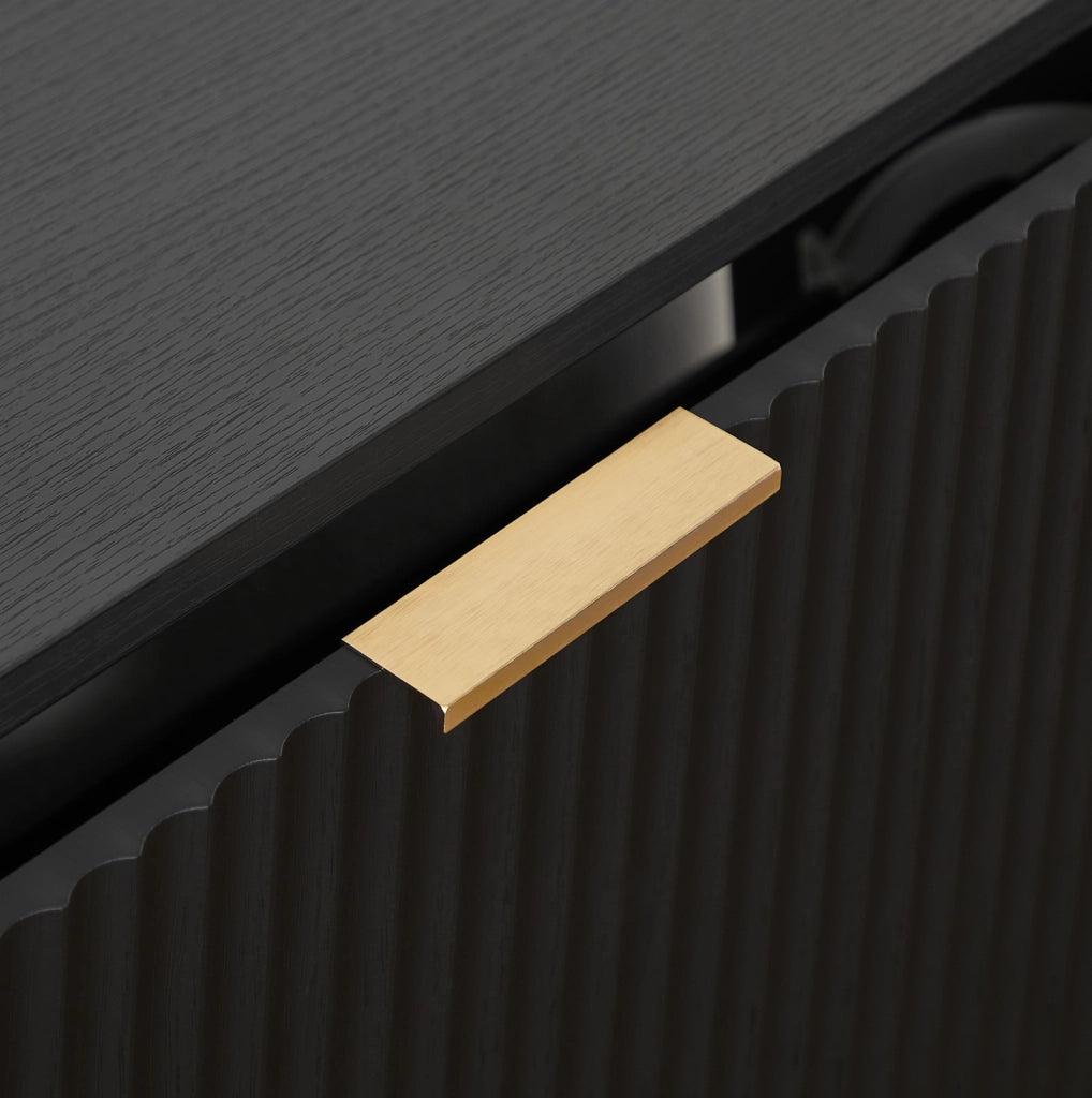 Scarpiera stretta 120x24x102 cm in MDF e metallo nero， per ingresso