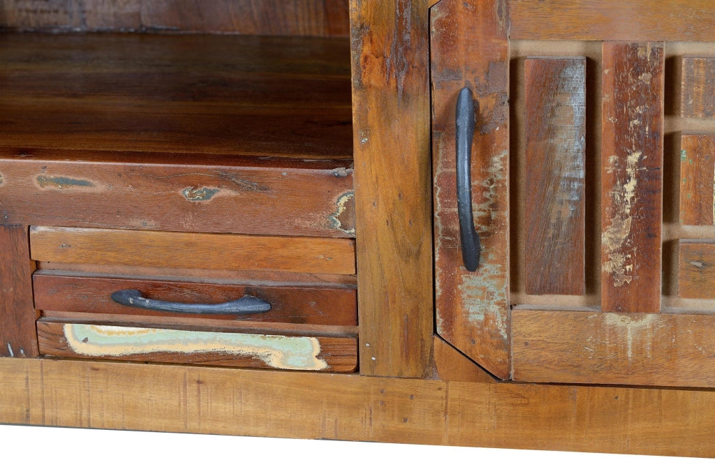 Mobiletto TV in legno riciclato