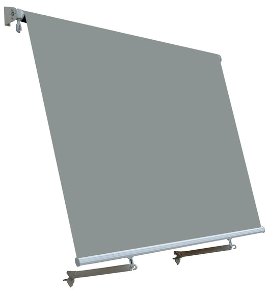Tenda da Sole a Caduta con Bracci 300x245 cm Grigio