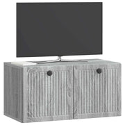 Mobile TV da Muro | Armadietto TV | Mobile Porta TV Grigio Sonoma 59,5 x 31 x 30 cm