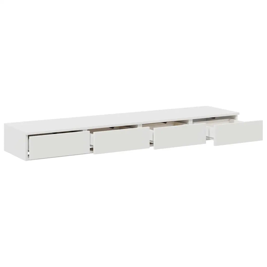 Cassetti per letto con cassetto Bianco 140 x 36,5 x 16,5 cm 866947