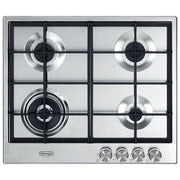 De’Longhi NSL 460 X Argento Da incasso 60 cm Gas 4 Fornello(i)