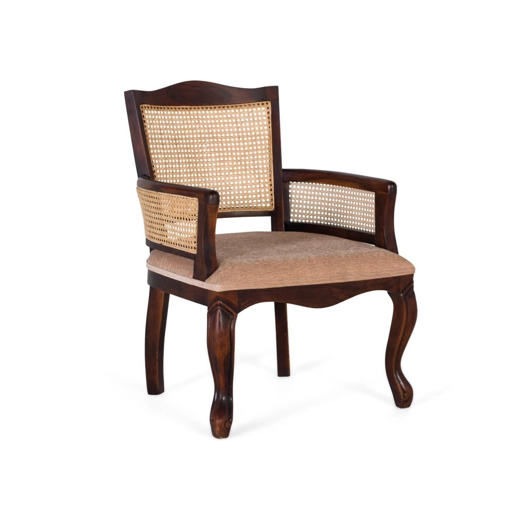 Poltrona classica in legno di acacia