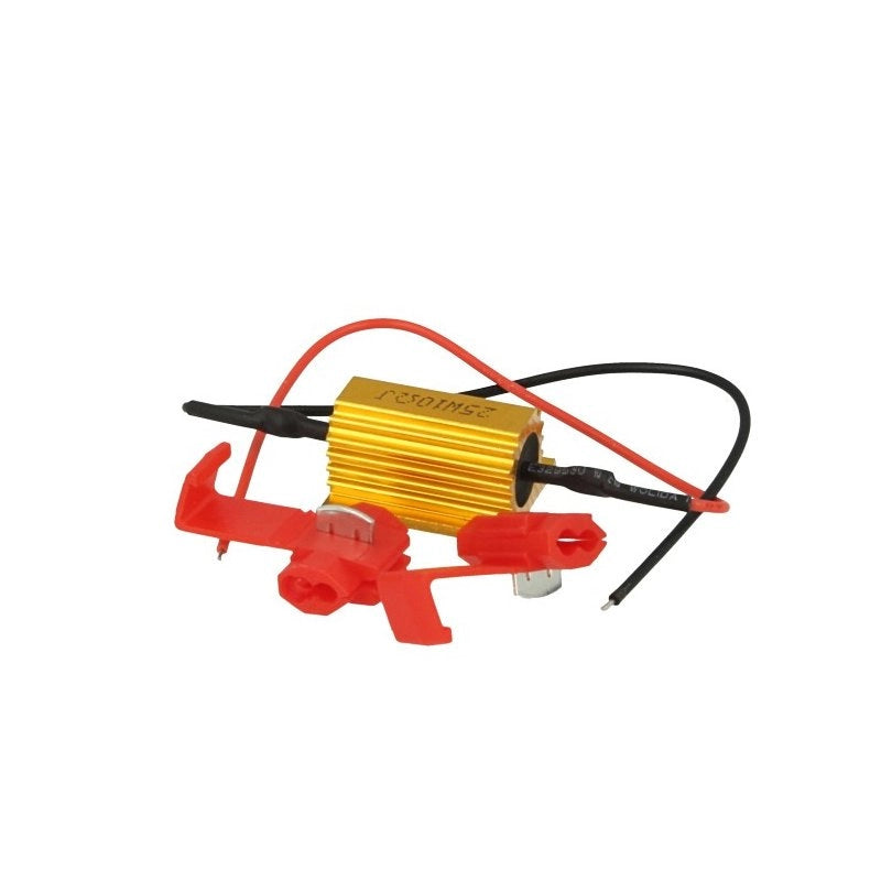 2 Pezzi Resistenza Filtro LED BA15S BAY15D 25W 10 Ohm No Errore Canbus Luci Auto