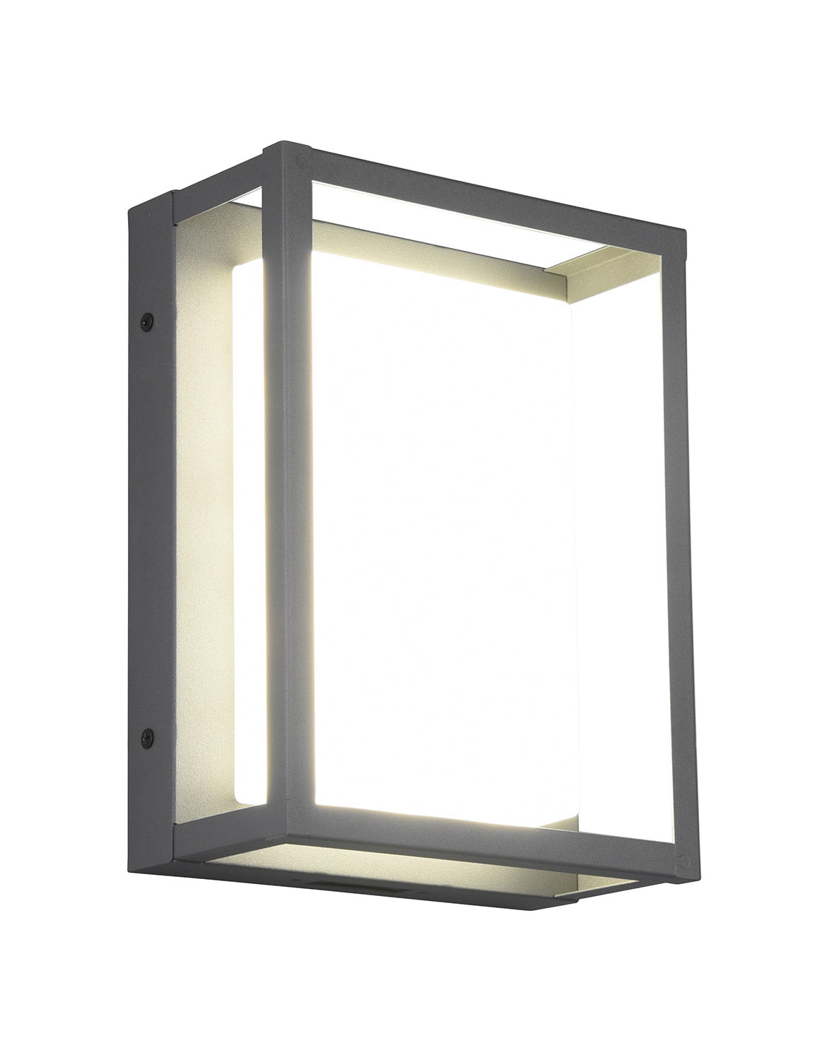 Applique da Esterno a LED SMD in Metallo Antracite