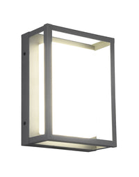 Applique da Esterno a LED SMD in Metallo Antracite