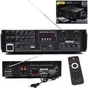 Trade Shop - Amplificatore 300w 5.1 Bluetooth Usb Fm Mp3 Funzione Karaoke Telecomando Q-gf777 -