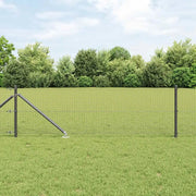 Palo della recinzione Grigio 50 x 0,4 m (25 x 25 mm rete)