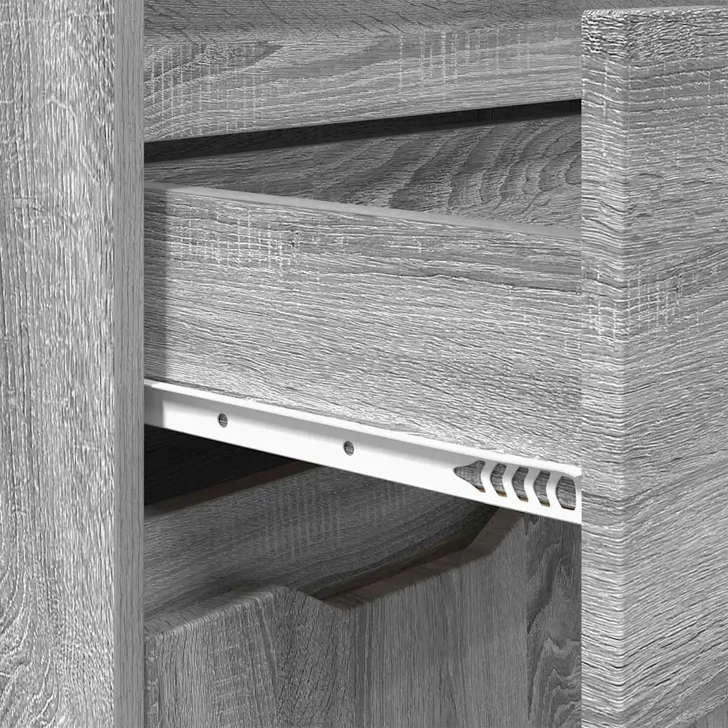 Mobile da Bagno con cassetto Grigio Sonoma 72,5 x 36,5 x 100 cm