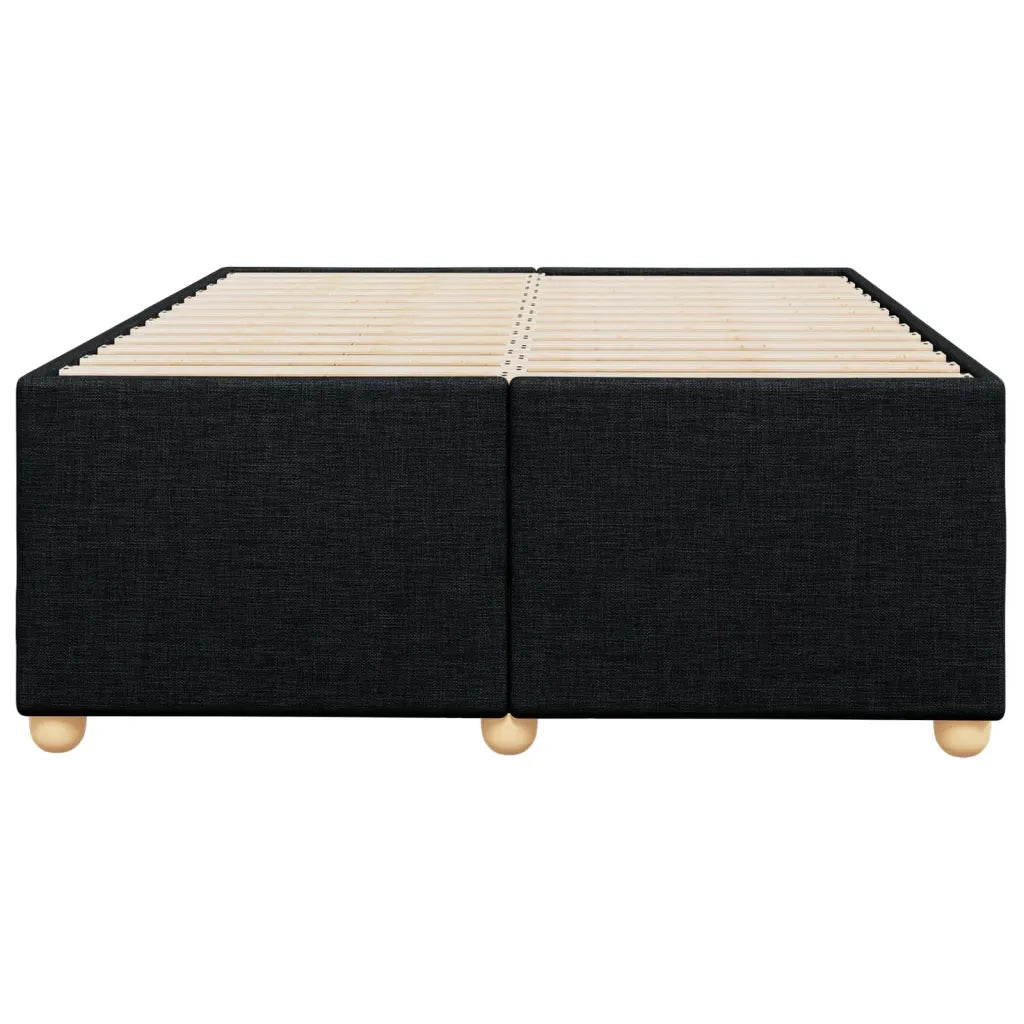 Giroletto senza Materasso Nero 120x200 cm Tessuto 3284724