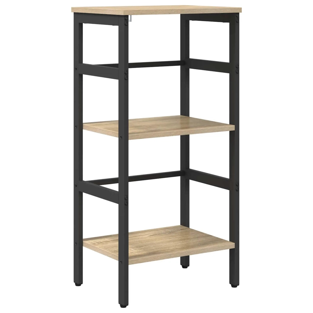 Libreria-Scaffale per Libri-Mobile di Stoccaggio Rovere Sonoma 40 x 29,5 x 81 cm Legno multistrato