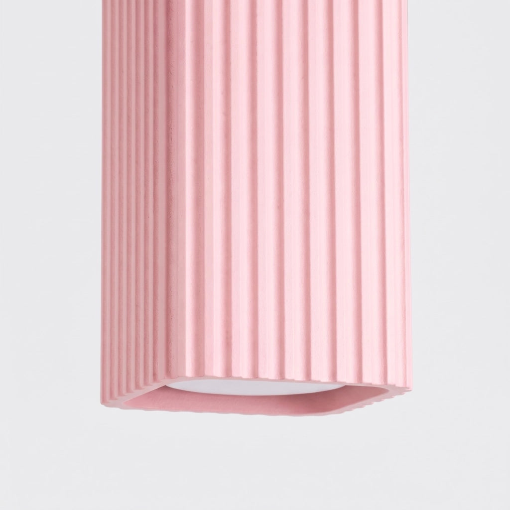 Plafoniera RAYO 10 rosa