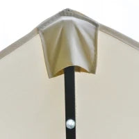 Ombrellone Ovale Crema 440 x 256 cm