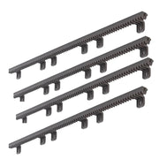 Kit cremagliere nylon m4 crm2 con inserto metallico per cancelli scorrevoli