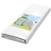 Telo di ricambio per serra, resistente alle intemperie, 400 cm x 300 cm x 200 cm, trasparente, bianco
