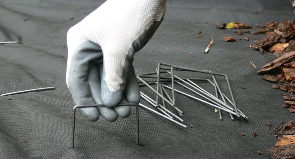 Perni KADAX per agrotessili, ancoraggi per perni metallici per agrotessili, 50 pezzi