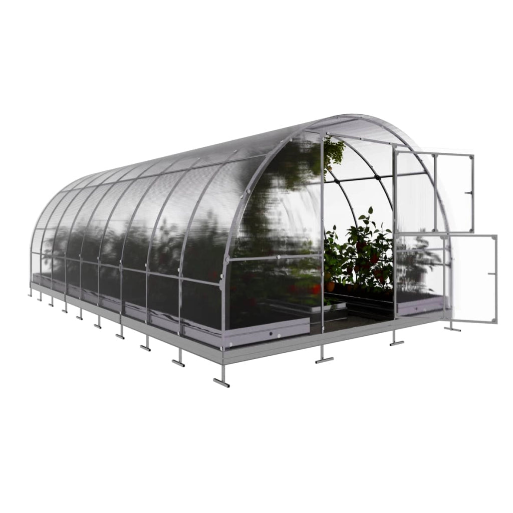 Serra da giardino KLASIKA TUBE 3 x 6 m (18 m²), 4 mm con rivestimento in policarbonato