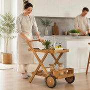 Teak Tea Trolley