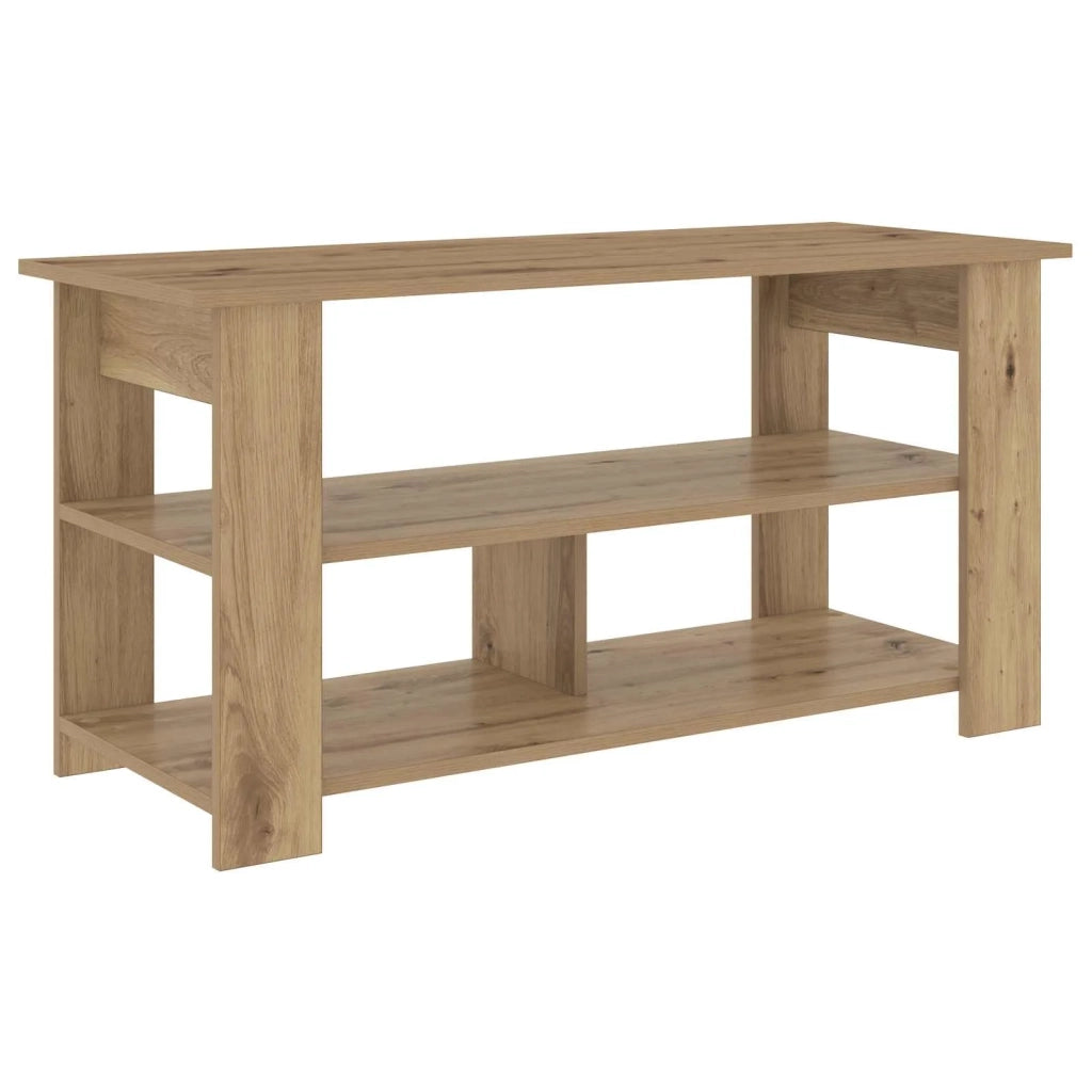 Supporto TV | Armadietto TV | Mobile Porta TV Rovere artigianale 100 x 40 x 50 cm