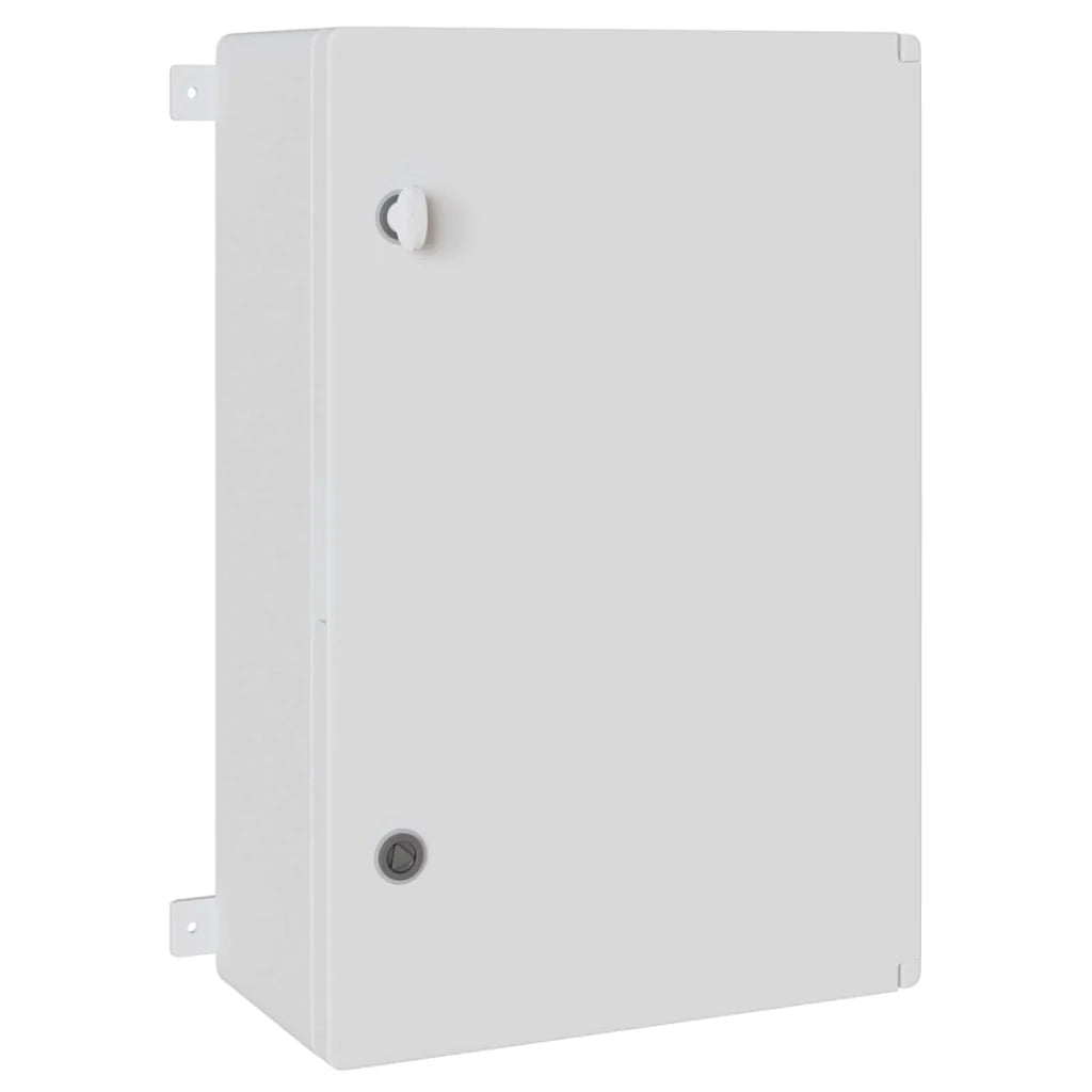 Armadio di controllo multiuso dal design moderno 47 x 20 x 60 cm in plastica grigia 02_0058202