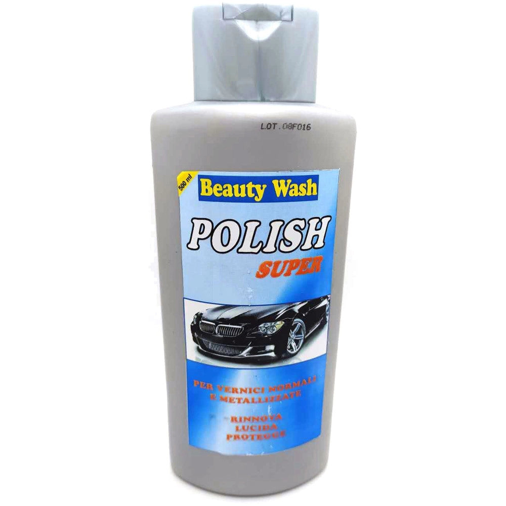 Trade Shop - Polish Lucidante Per Auto Moto Elimina Graffi 500ml Rinnovante Protezione Vernic -