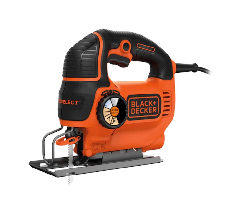Black+decker ks801sek-qs seghetto alternativo autoselect® 550w ad azione pendolare, dotato di valigetta