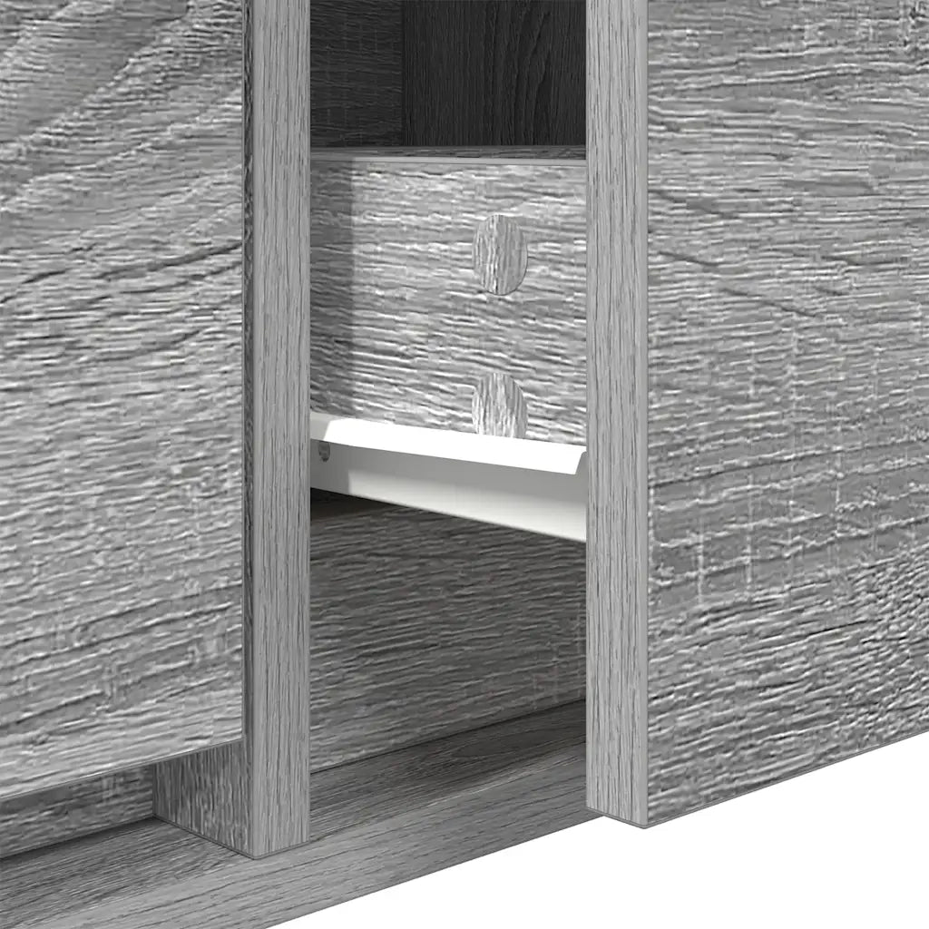 Mobile Porta TV Grigio Sonoma 60x31x25,5 cm Legno Multistrato 861500