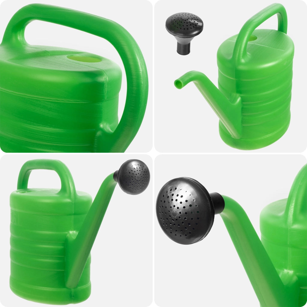 Annaffiatoio KADAX da 2,5 litri per innaffiare fiori e piante da giardino, in plastica.