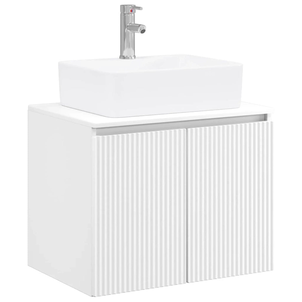 Set di mobili per il bagno Bianco Legno ingegnerizzato 3404320