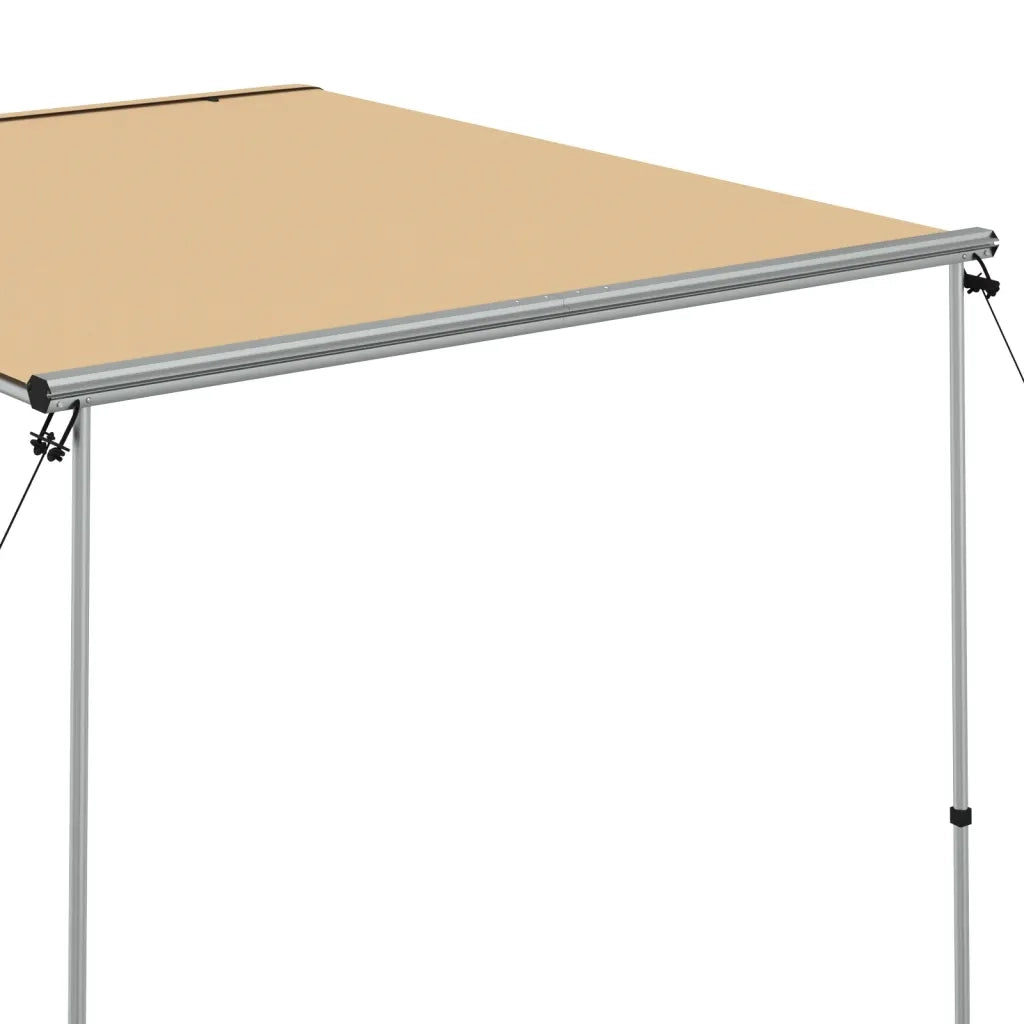 vidaXL Tendalino per Camper e Roulotte 2x2,5x2,15 m Beige