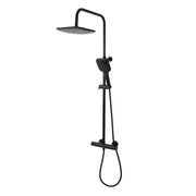 Colonna doccia attrezzata slot black termostatica 2 funzioni doccetta quadro *** confezione 1