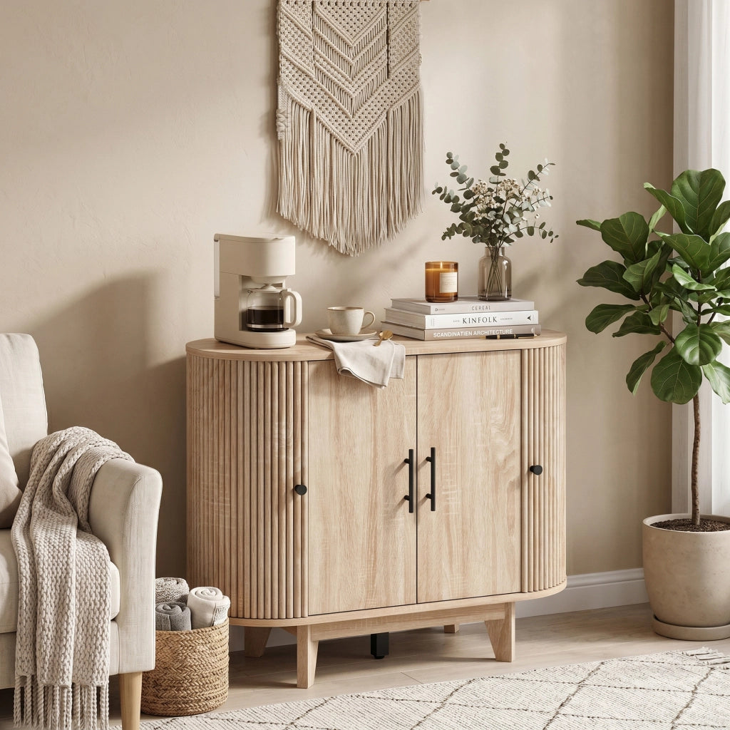 Credenza da soggiorno ¨C Xylo ¨C Quercia 90x40x76 cm