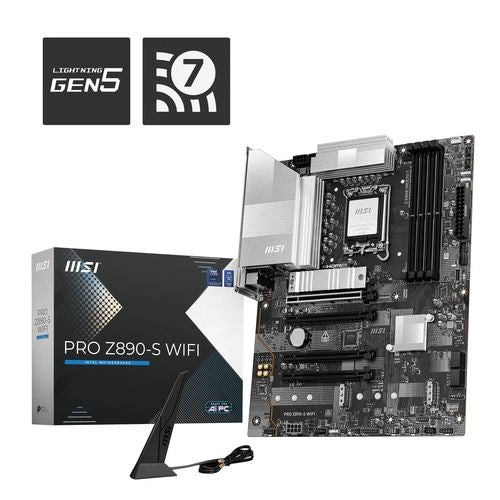 Msi pro z890-s wifi scheda madre intel z890 lga 1851 (socket v1) atx - 911-7E54-06S