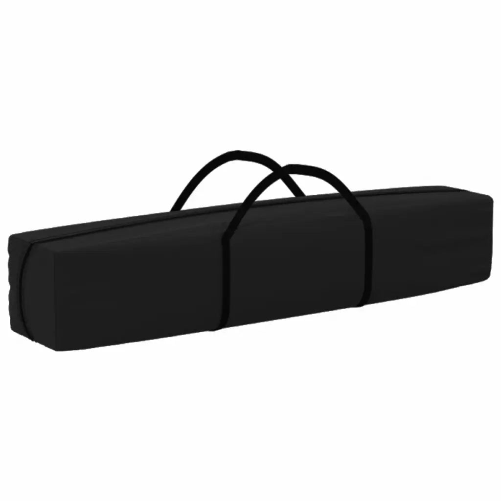 Tenda per Feste Pieghevole Nero 3x6 m 93539