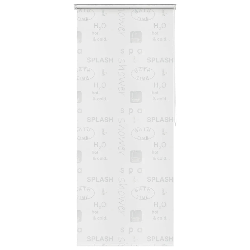 Tenda a Rullo per Doccia 100x240 cm Schizzi 142872