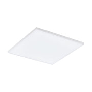 Plafoniera Moderna Turcona-Cct Alluminio Bianco Luce Led Integrato 21,6W