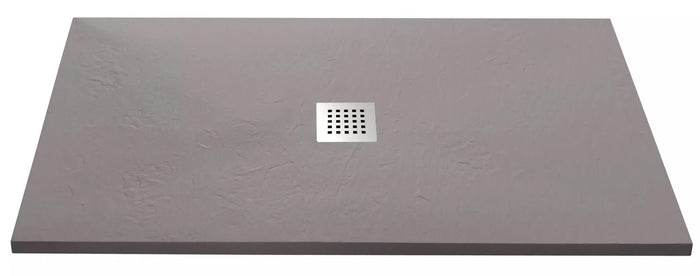 Piatto Doccia in Pietra 80x150 cm Bonussi Ardesia Stone Central Tortora