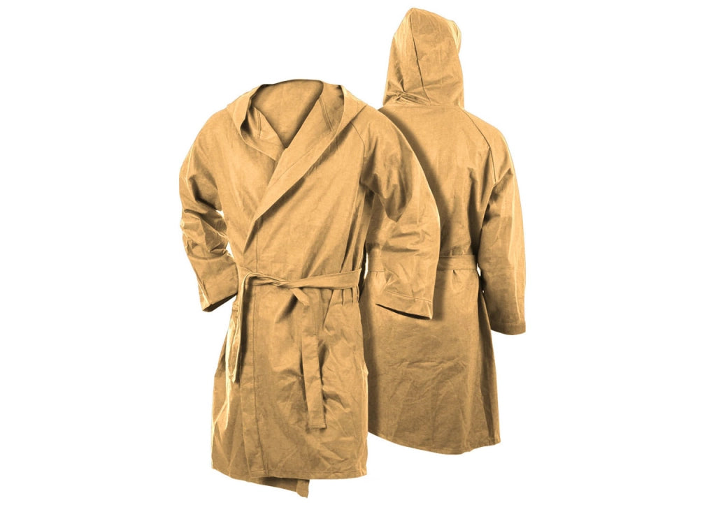 Accappatoio Con Cappuccio In Microfibra Taglia Adulto Unisex In Tinta Unita - L - Corda
