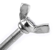 Viti a Velo con Vite Interna M6 DIN316 in Acciaio Inossidabile - 5 Stuks - Passivazione - Maniglie - Lunghezza del Filo di Vite 12 mm