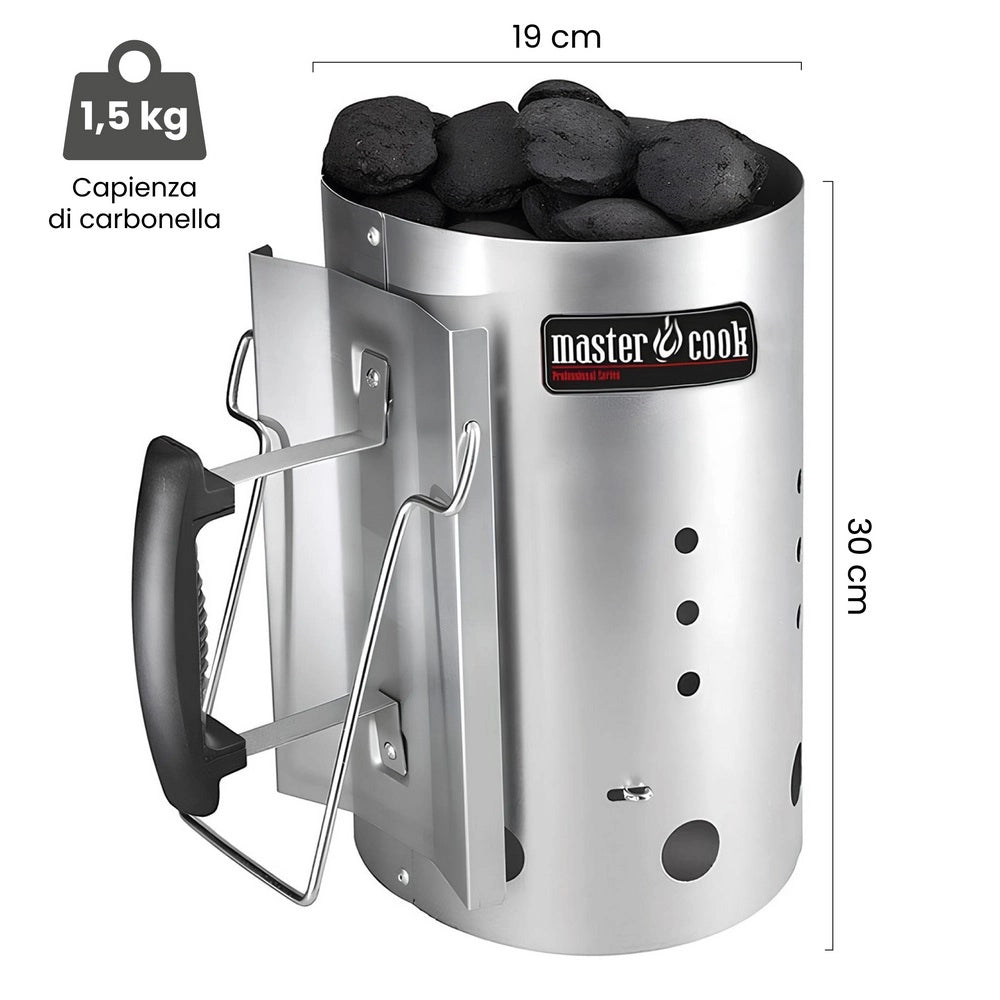 Accenditore carbonella barbecue MasterCook
